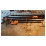 4 Pipe Clamps-approx 24"L