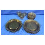 Yellow Depression Glassware-various pcs