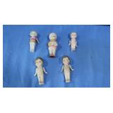 Vintage Dolls-made in Japan approx 4"Tall