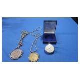 2 Ike $1 Pendants, Pedometer