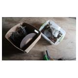 Copper Fittings, Shelf Hooks, Saw Blade