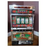 Richman Tabletop Slot Machinge(no key) 18x125x32"