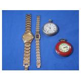 Red Pocket Watch-runs, Men