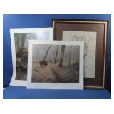 Animal Artwork signed & numbered