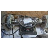 Central Machinery 6" Bench Buffer w/Pads-*Works*