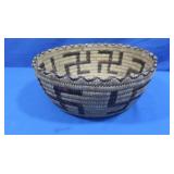 Indian Swastica Grass Woven Basket