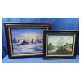 Beautiful Oil on Canvas Landscape Paintings