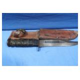 Dagger w/Leather Sheath