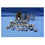 Cornwell Sockets-36mm, 11/16, 7/8, 13/16, 5/8,14mm