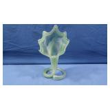 Vintage Swirl Glass Art Vase