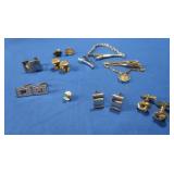 Vintage Costume Jewelry-Cufflinks