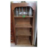 4 Shelf Wooden Bookcase 46"