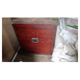 Wooden Box w/Handles-47x22x25.5"