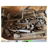 Shelf Contents-Sockets, Wrench, Hardware, Metal
