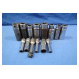 Snap-On Sockets-1/4, 5/16, 13/16, 5/8