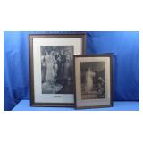 2 Framed Pcs of Artwork