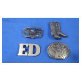 Belt Buckles-Marlboro, Boots