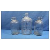 Glass Jugs, White House Vinegar-2 sizes