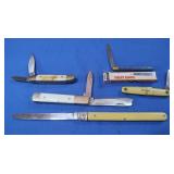 Knives-Shaving, Fruit, 25 Club & more