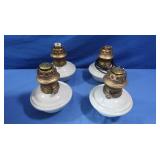 3 Oil Lamps(1 converted to electric)