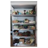 Metal Shelving Unit w/6 Shelves-48"x18"x84"H