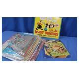 Vintage Puzzles, Popeye Wimpy Burgers Metal Sign