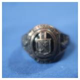 1938 Sterling Braddock HS Clas Ring(Exc. Shape)