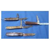 Various Pocket Knives