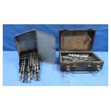 Lg Lot Drill Bits-some in Vintage Snap-On Case