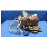 Vintage Norwood Baseball Glove, Elec Boxes, PVC