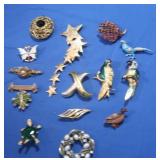 Costume Jewelry-Pins