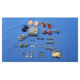 Costume Jewelry-Earrings, some Clip-ons