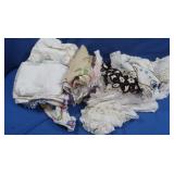 Vintage Linens, Doilies & more