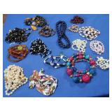 Vintage Costume Jewelry-Bead Necklaces