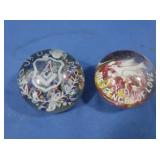 2 Paperweights