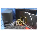 Bose Speaker, HP Laptop, Monitor(22x17), Keyboard,