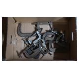 Various Size C-Clamps