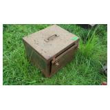 Metal Toolbox w/Various Size Grinding Wheels