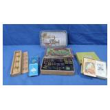Vintage Dominoes, Pick-up Sticks, Playing Cards