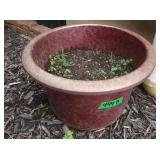 Large Metal Planter-20"x15"H