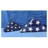 2 Folded Flags