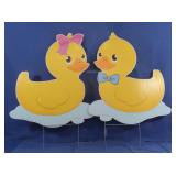 2 Duck Decorations