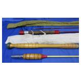 2 Vintage Fishing Reels, Fish Commission Sign