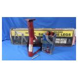 4-ton Bottle Jack, Sawhorse Legs, Jack Stand