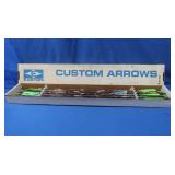 11 Long Bow Arrows 34" No Fill Tips