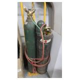 Oxy Acetylene Tanks, Hoses, Torch Cart