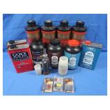 9 Sealed  & 1 used Containers .6 Smokless Powder