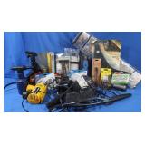 Auto Lot-Tire Gauge, Scraper, Stop Leak, Mirrors,