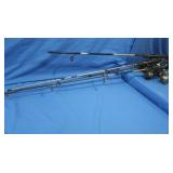 3 Lightweight Casting Rods w/Reel, 1 Rod but