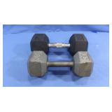 2-30lb Dumbells